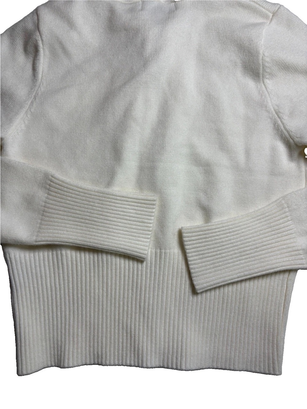 Urban Weekend White Hoodie Sweater Juniors XL Slim Fit Cropped - Picture 8 of 10